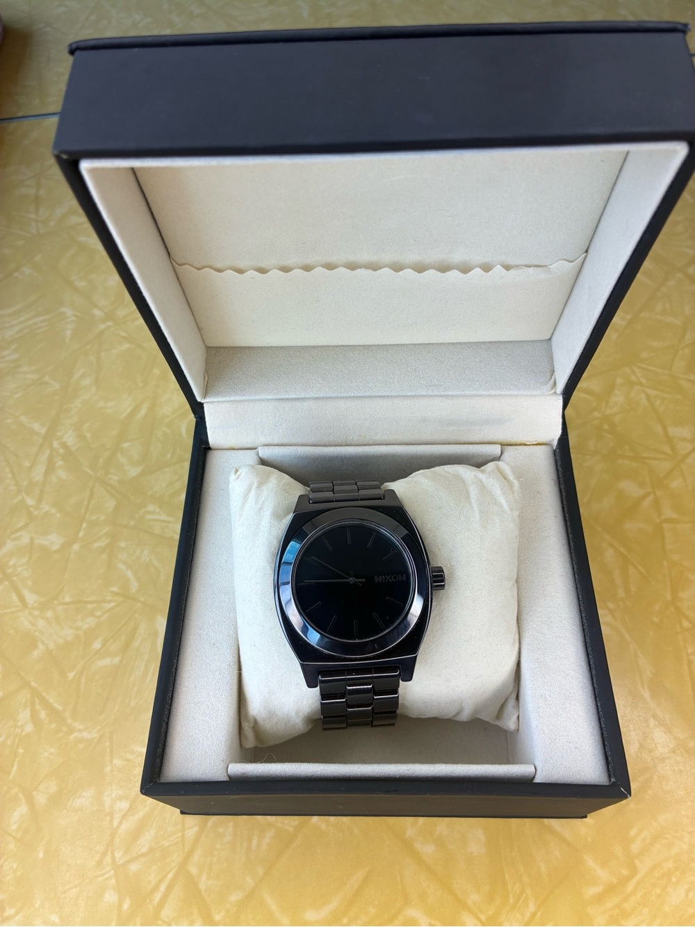 Nixon All Black Time Teller Ceramic Watch